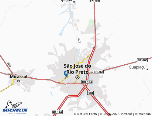 Mapa MICHELIN Parque Juruti - ViaMichelin