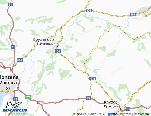 Mappa MICHELIN Ohrid - ViaMichelin