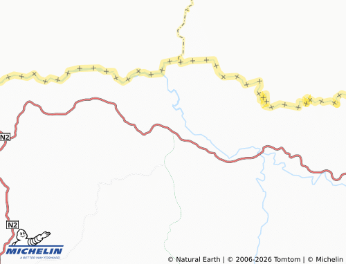 Mappa MICHELIN Mokoga Efak - ViaMichelin