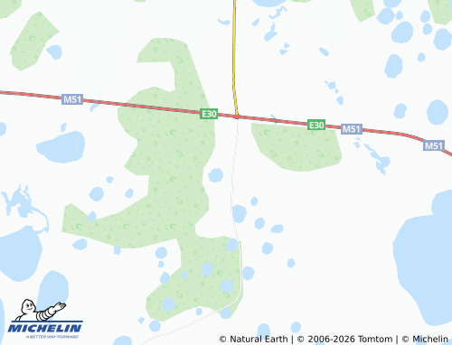 MICHELIN-Landkarte Chayeshnoye - ViaMichelin