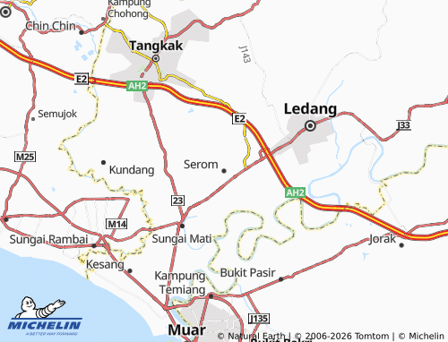 MICHELIN Serom map - ViaMichelin