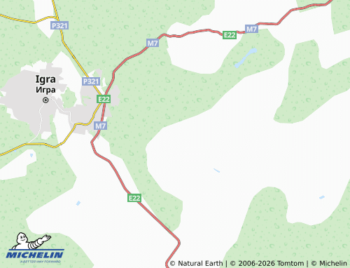 MICHELIN-Landkarte Bayval - ViaMichelin