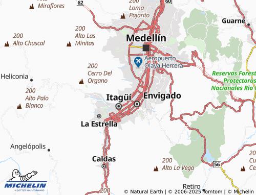 MICHELIN Ferrara map - ViaMichelin