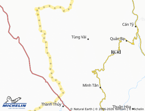 Mapa MICHELIN Tả Ván - ViaMichelin