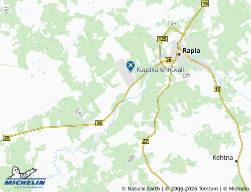 Mapa MICHELIN Kuusiku - ViaMichelin