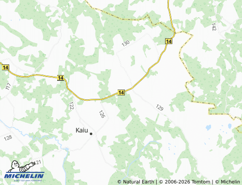 Kaart MICHELIN Oblu - ViaMichelin