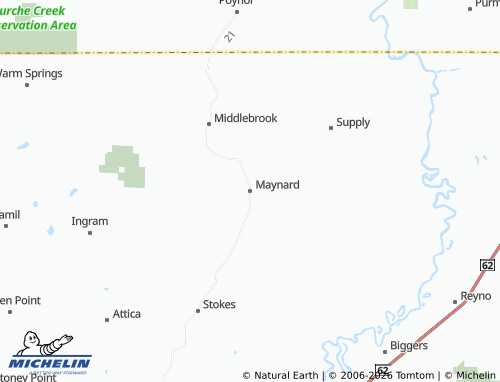 Mappa MICHELIN Maynard - ViaMichelin
