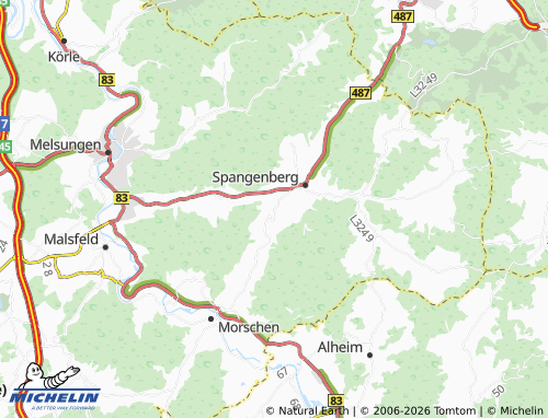 MICHELIN Bergheim map - ViaMichelin