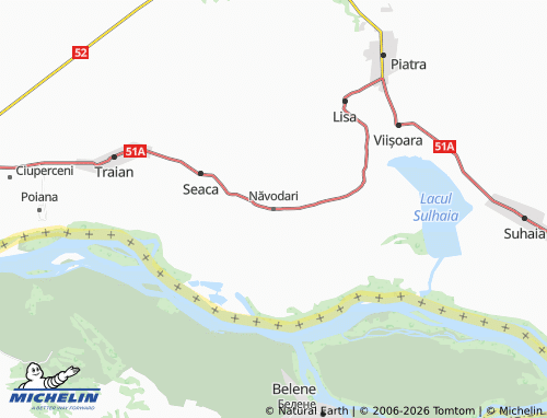 Mappa MICHELIN Năvodari - ViaMichelin