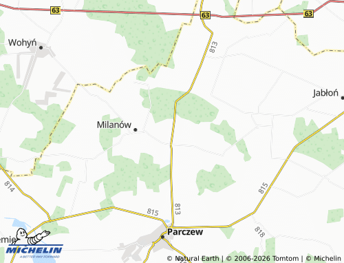 Carte MICHELIN Kostry - ViaMichelin
