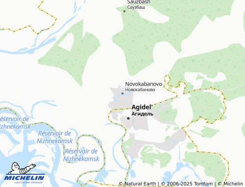MICHELIN Novokabanovo map - ViaMichelin