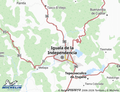 Mappa MICHELIN Colonia Azucenas - ViaMichelin