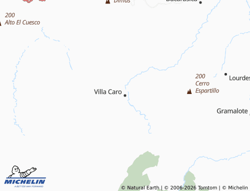Carte MICHELIN Villa Caro - ViaMichelin