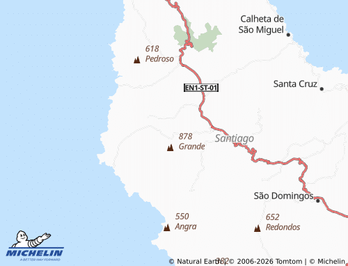 Carte MICHELIN Chão de Tanque - ViaMichelin