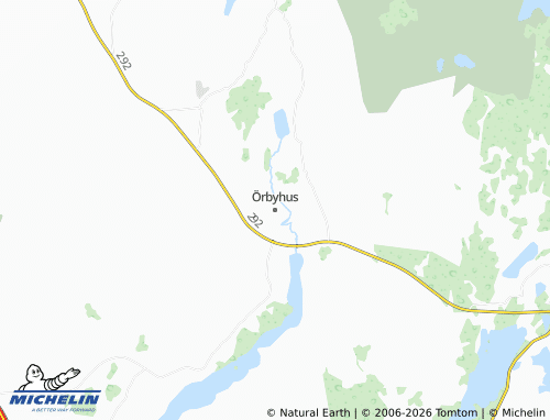 MICHELIN-Landkarte Örbyhus - ViaMichelin