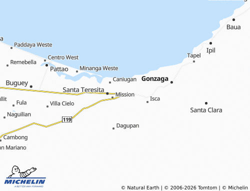 Mappa MICHELIN Cabanbanan Sur - ViaMichelin