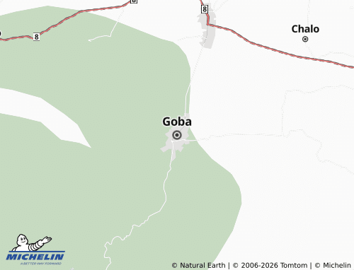 Mappa MICHELIN Goba - ViaMichelin