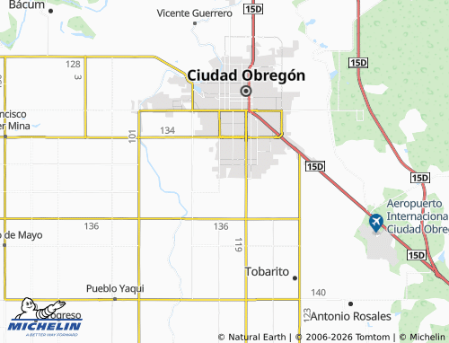 Mappa MICHELIN Cuauhtémoc Cárdenas - ViaMichelin
