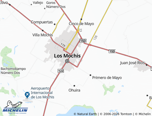 Carte MICHELIN Alejandro Peba - ViaMichelin