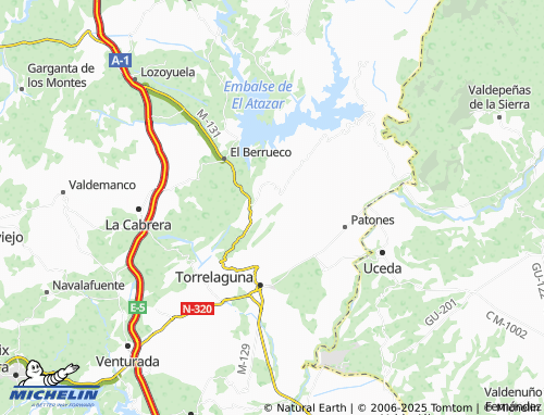MICHELIN Los Tomillares map - ViaMichelin