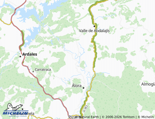 MICHELIN Caracuel map - ViaMichelin