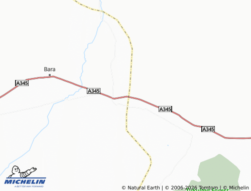 MICHELIN Wuro-Doli map - ViaMichelin