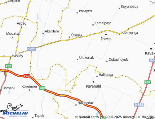 MICHELIN Ulukonak map - ViaMichelin