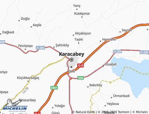MICHELIN-Landkarte Saadet - ViaMichelin