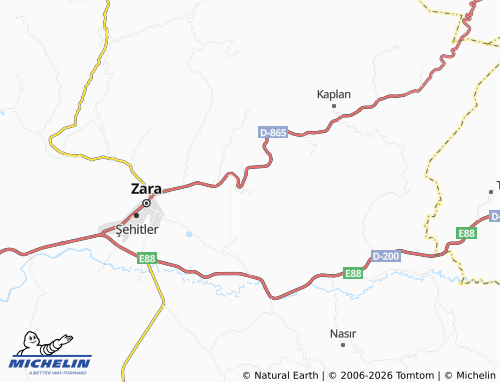 MICHELIN Ahmethacı map - ViaMichelin