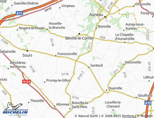 MICHELIN Voise map - ViaMichelin