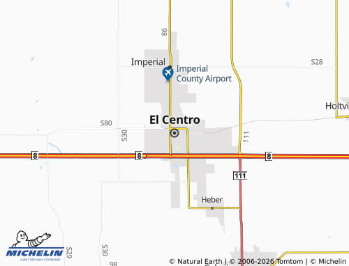 Mappa MICHELIN El Centro - ViaMichelin