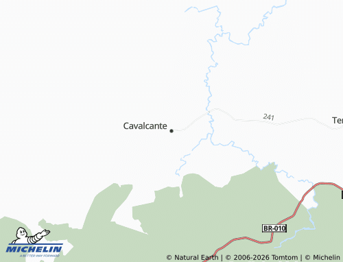 MICHELIN-Landkarte Cavalcante - ViaMichelin