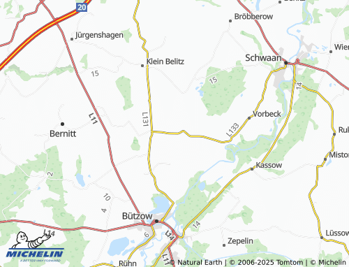 MICHELIN Passin map - ViaMichelin