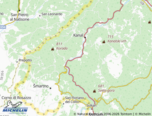 Mappa MICHELIN Deskle - ViaMichelin