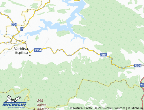 MICHELIN Byala reka map - ViaMichelin