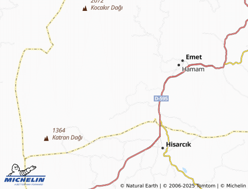 MICHELIN Yenice map - ViaMichelin