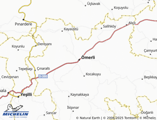 MICHELIN Yeni map - ViaMichelin