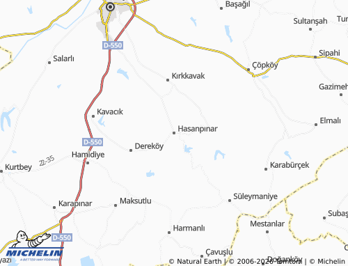 Mappa MICHELIN Hasanpınar - ViaMichelin