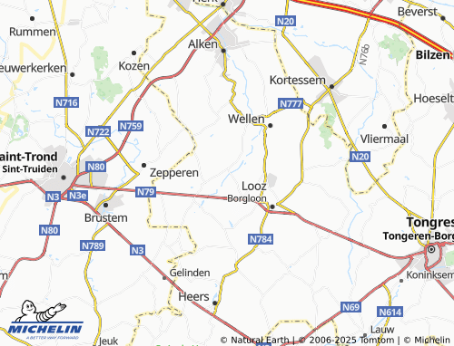 MICHELIN Berlingen map - ViaMichelin
