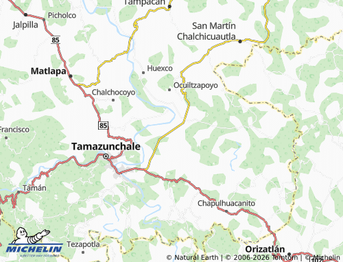 MICHELIN La Cuchilla map - ViaMichelin