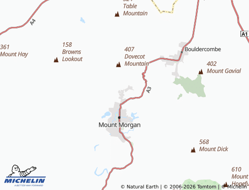 Kaart MICHELIN Baree - ViaMichelin