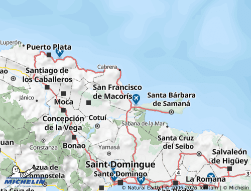 Mappa MICHELIN María Trinidad Sánchez - ViaMichelin