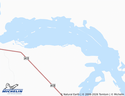MICHELIN-Landkarte Kademin - ViaMichelin