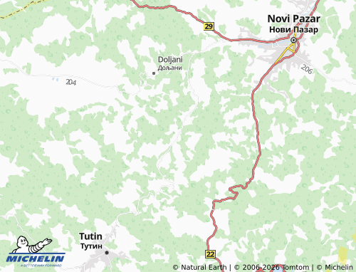 Mapa MICHELIN Piskopovce - ViaMichelin