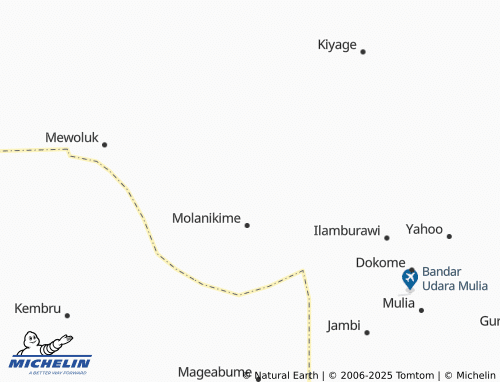 MICHELIN Wanume map - ViaMichelin
