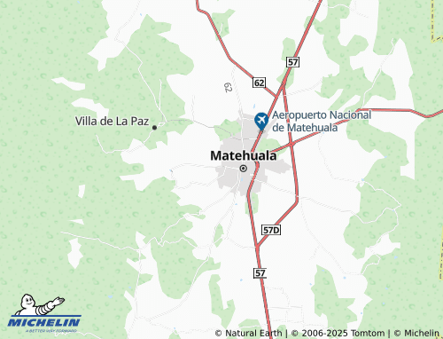 MICHELIN Rinconada de Los Fresnos map - ViaMichelin