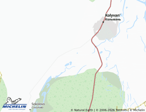 MICHELIN-Landkarte Malyy Oyesh - ViaMichelin