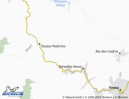 MICHELIN Santa Maria map - ViaMichelin