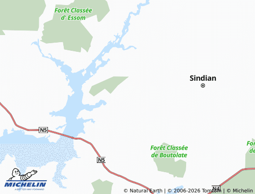 MICHELIN Suel map - ViaMichelin