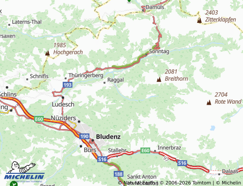 Mapa MICHELIN Marul - ViaMichelin
